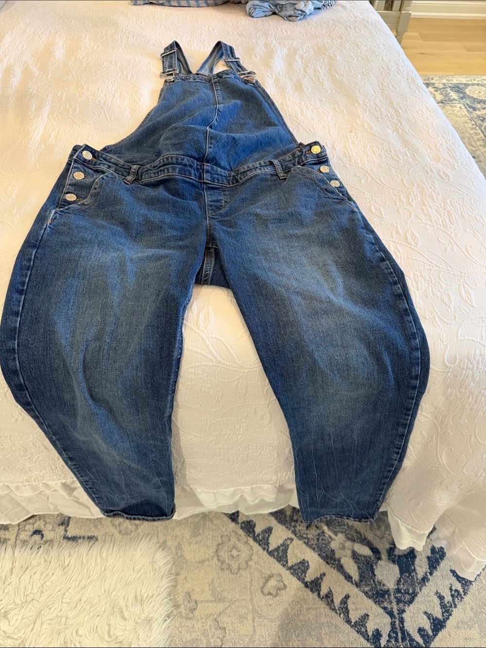 GAP Blue Denim Women’s Overalls